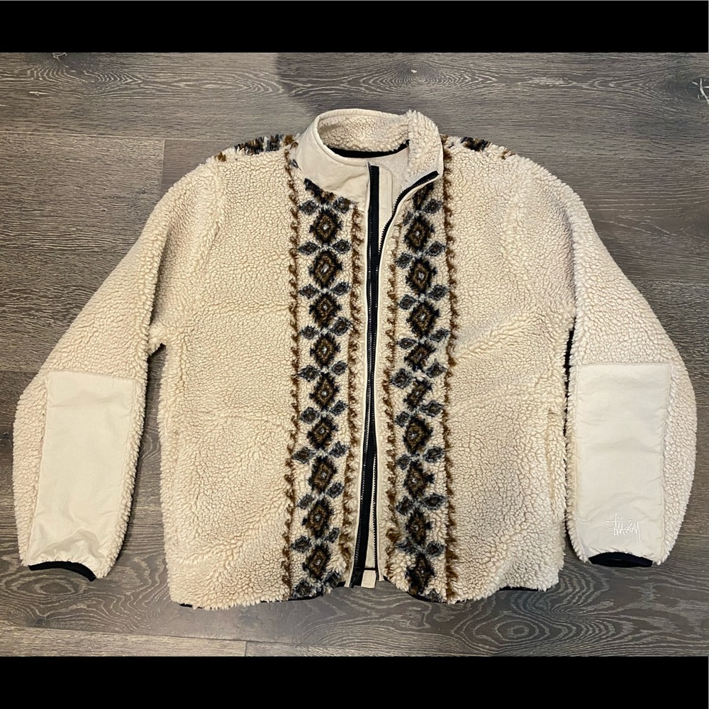 Study Lima Jacquard Sherpa Jacket